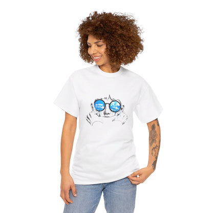 Beyond the eyes Cotton Tee Shirt - BENJAMINS