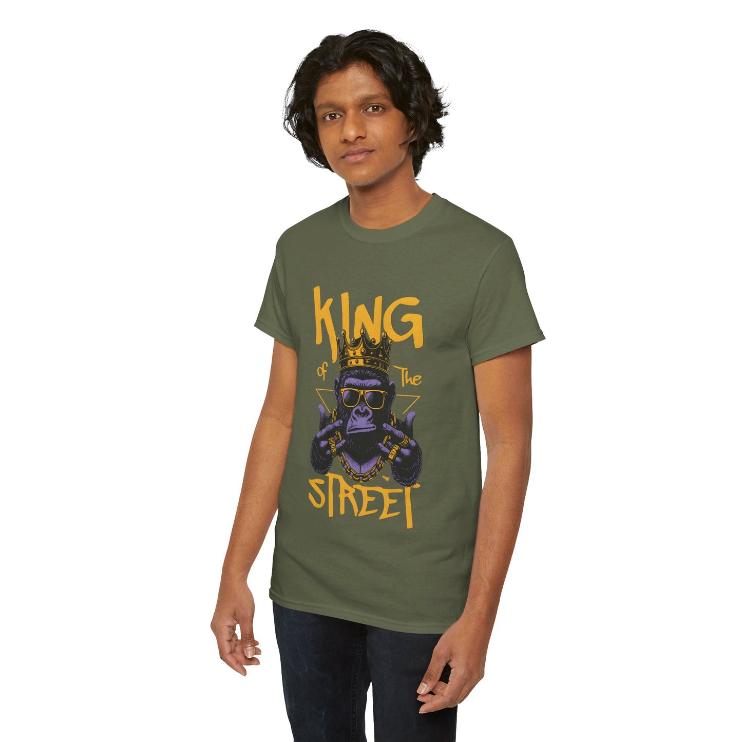 KING STREET Cotton Custom T-shirt - BENJAMINS