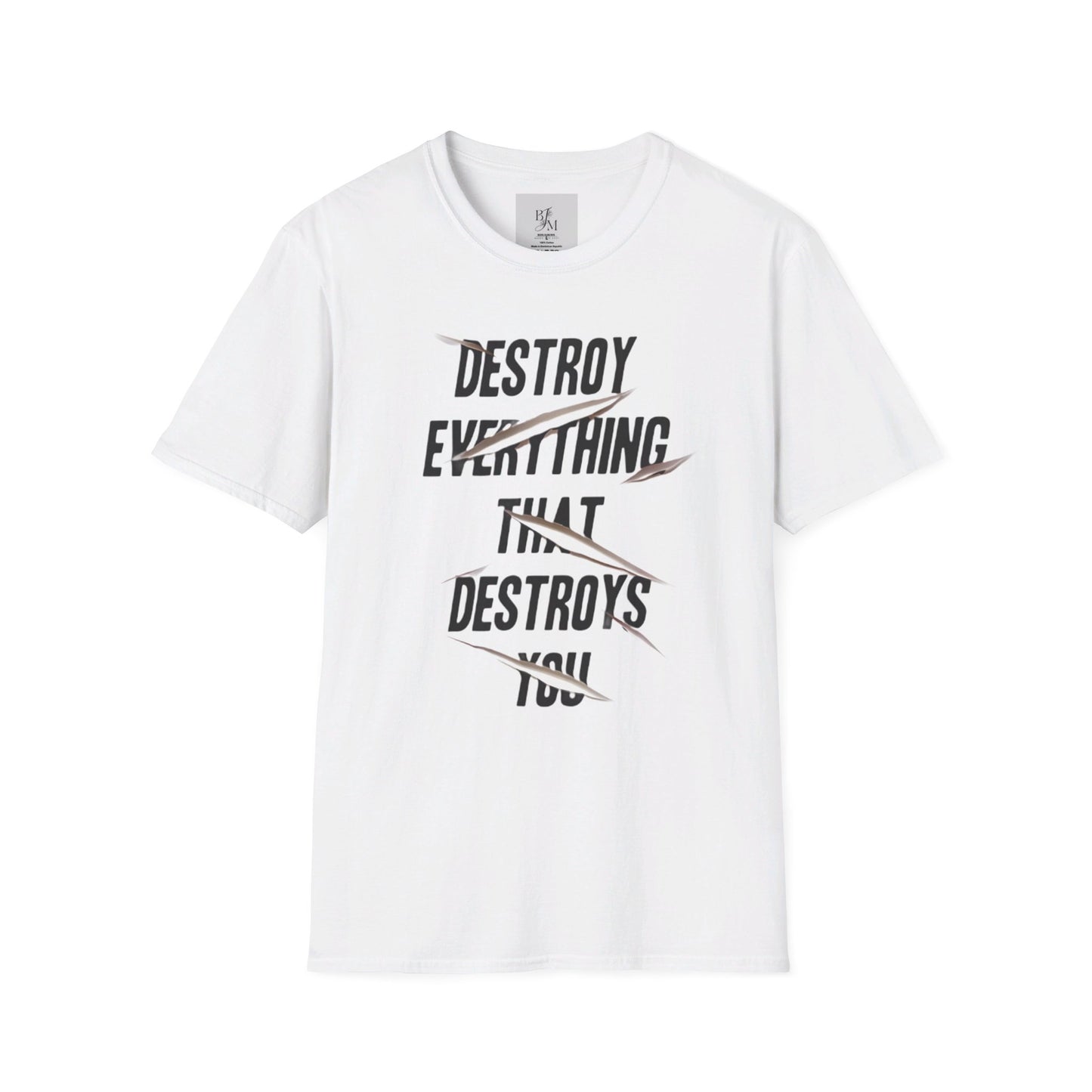 Destroy Everything That Destroy You Custom T-Shirt - BENJAMINS White / S