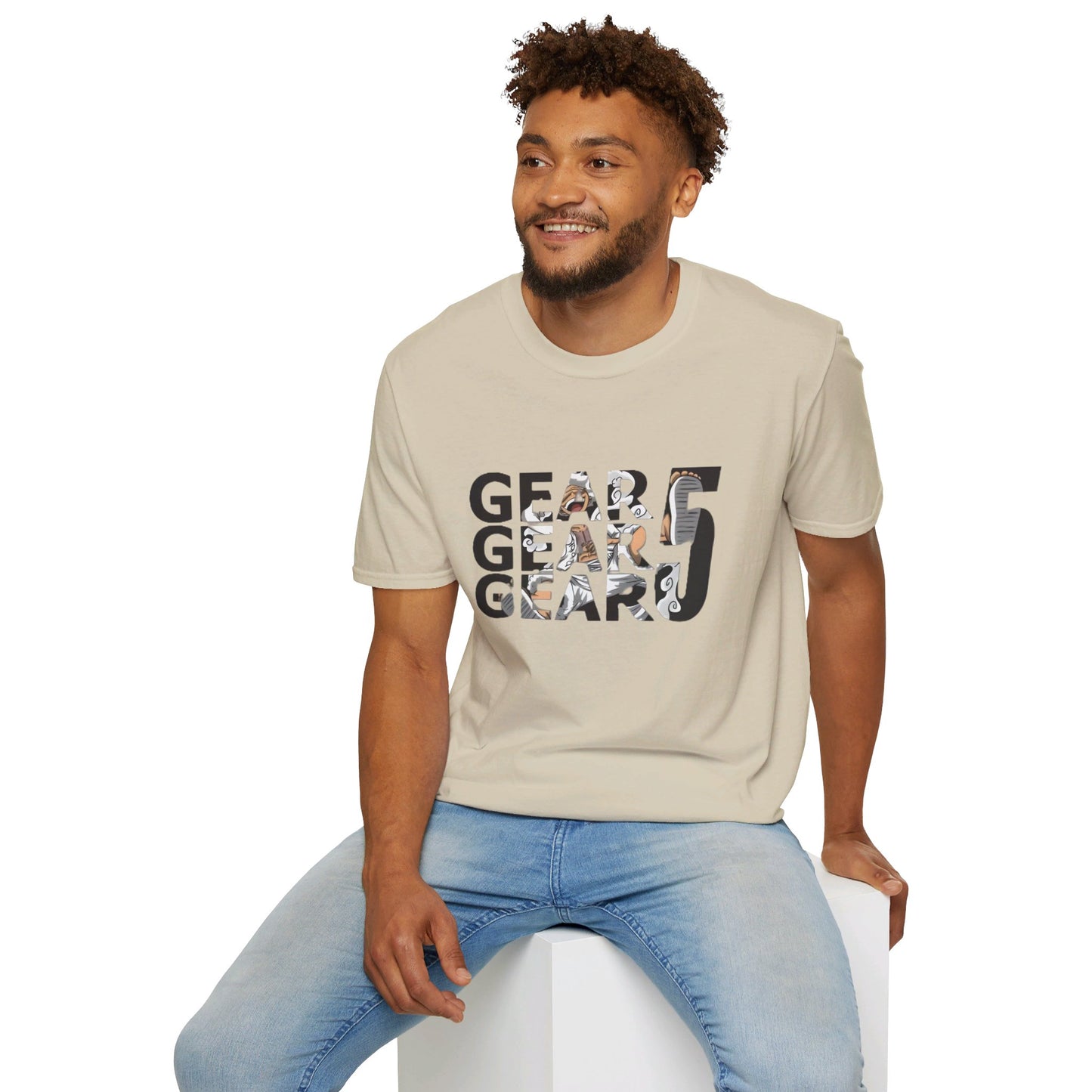 Gear 5 Luffy Custom Tshirt - BENJAMINS