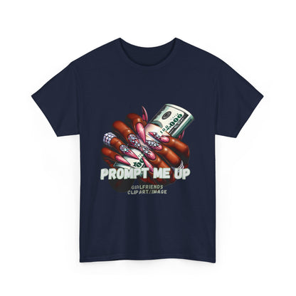 Prompt me Cotton Tee Tshirt - BENJAMINS Navy / S