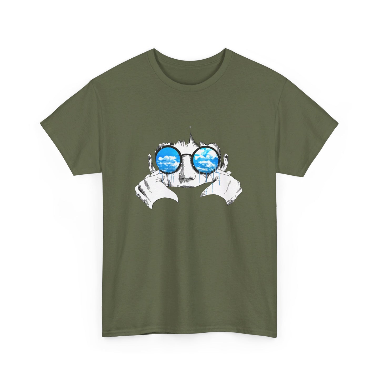 Beyond the eyes Cotton Tee Shirt - BENJAMINS