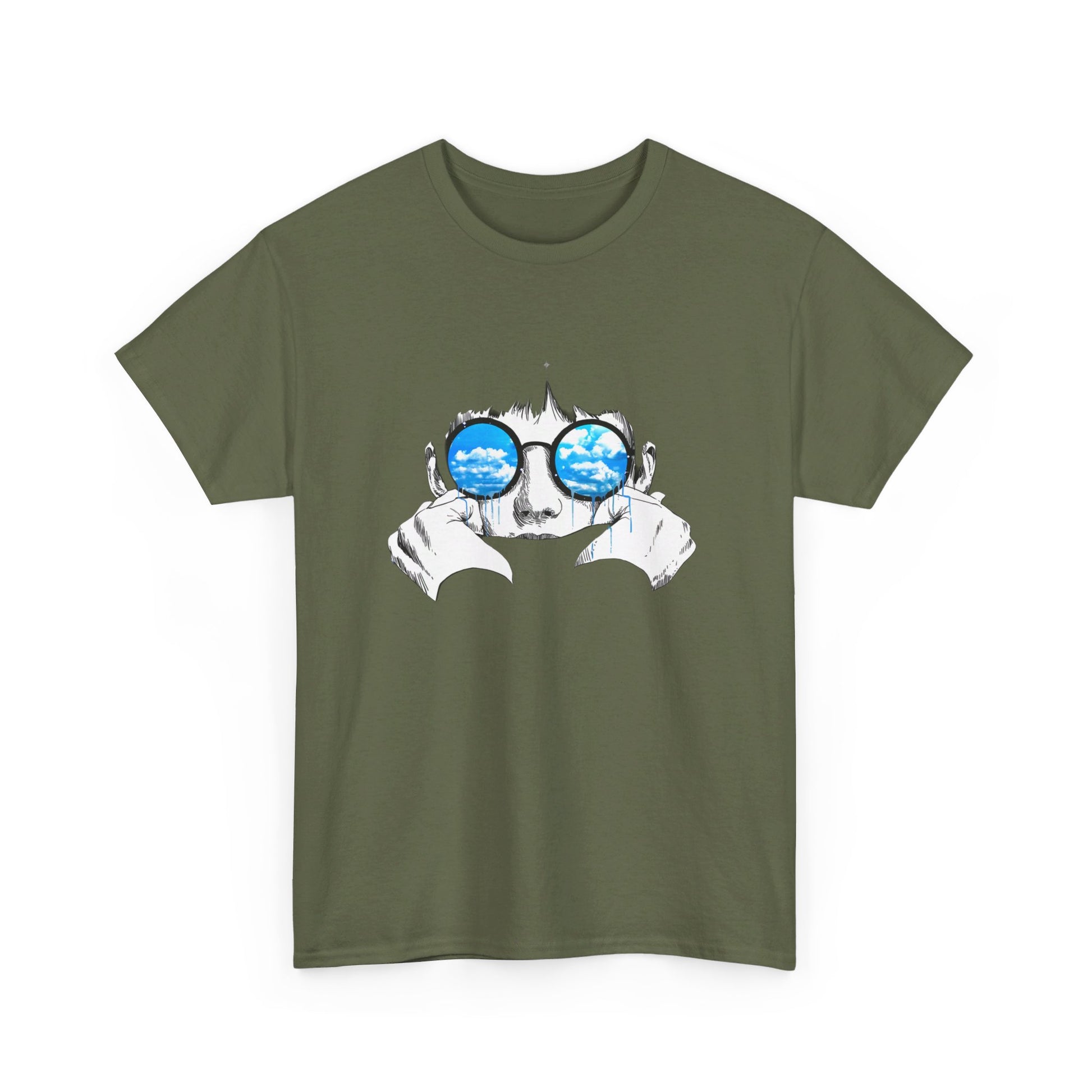 Beyond the eyes Cotton Tee Shirt - BENJAMINS