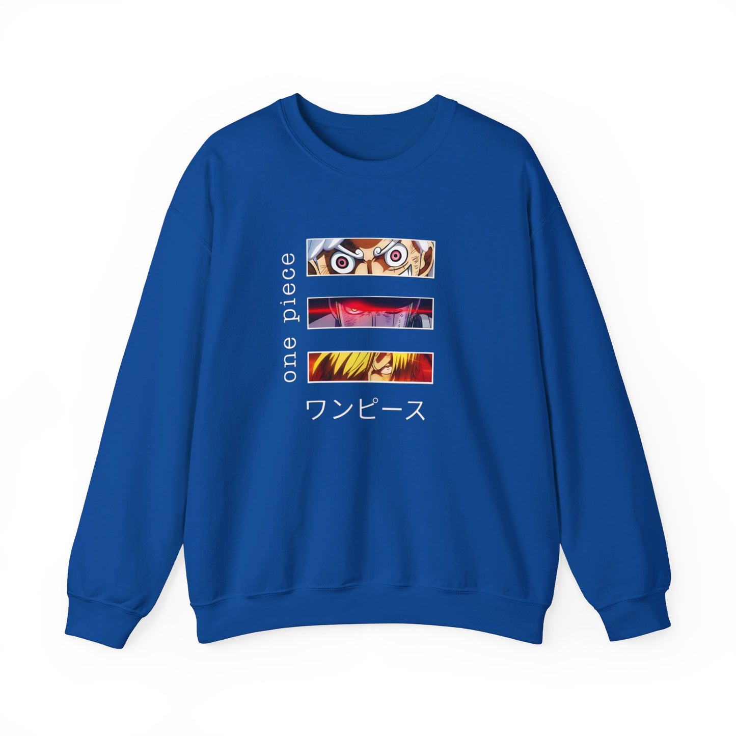 Unisex Anime Sweatshirt - BENJAMINS S / Royal