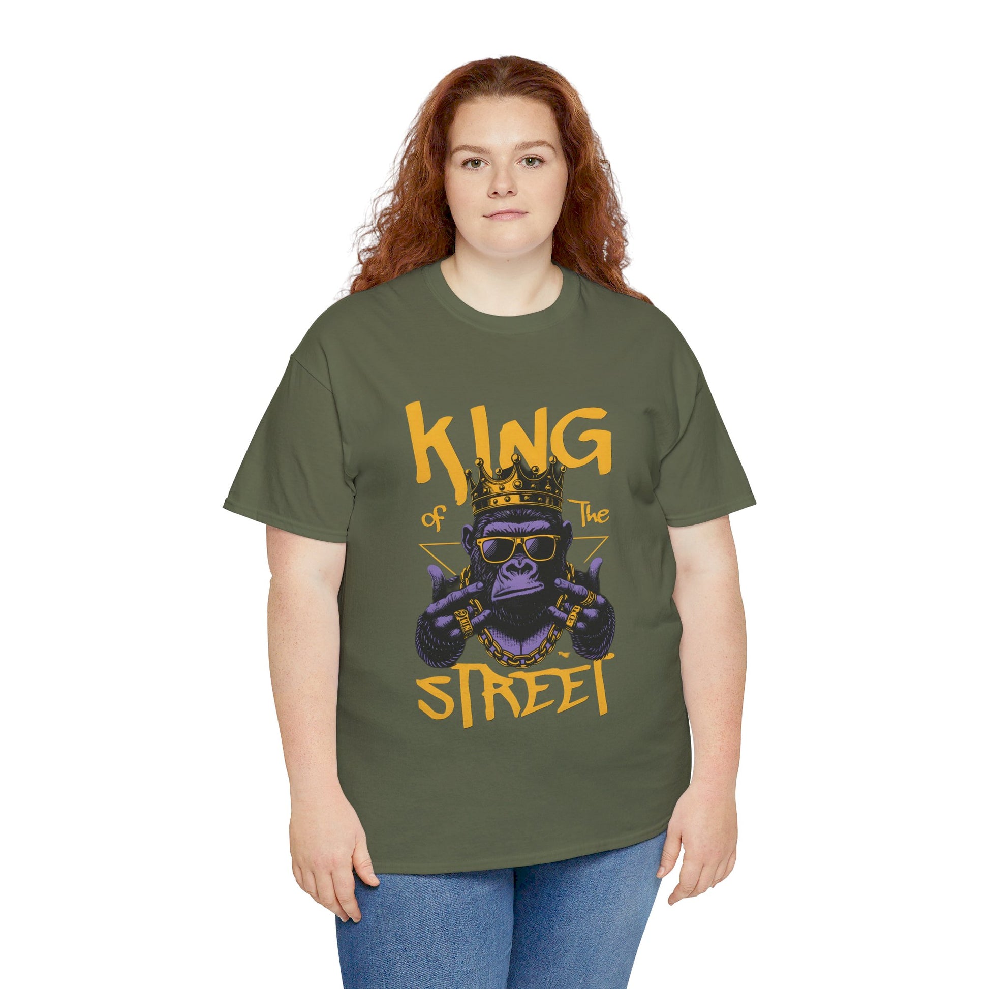 KING STREET Cotton Custom T-shirt - BENJAMINS