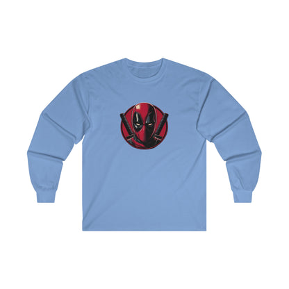 DEADPOOL PRINT Long Sleeve Tee - BENJAMINS