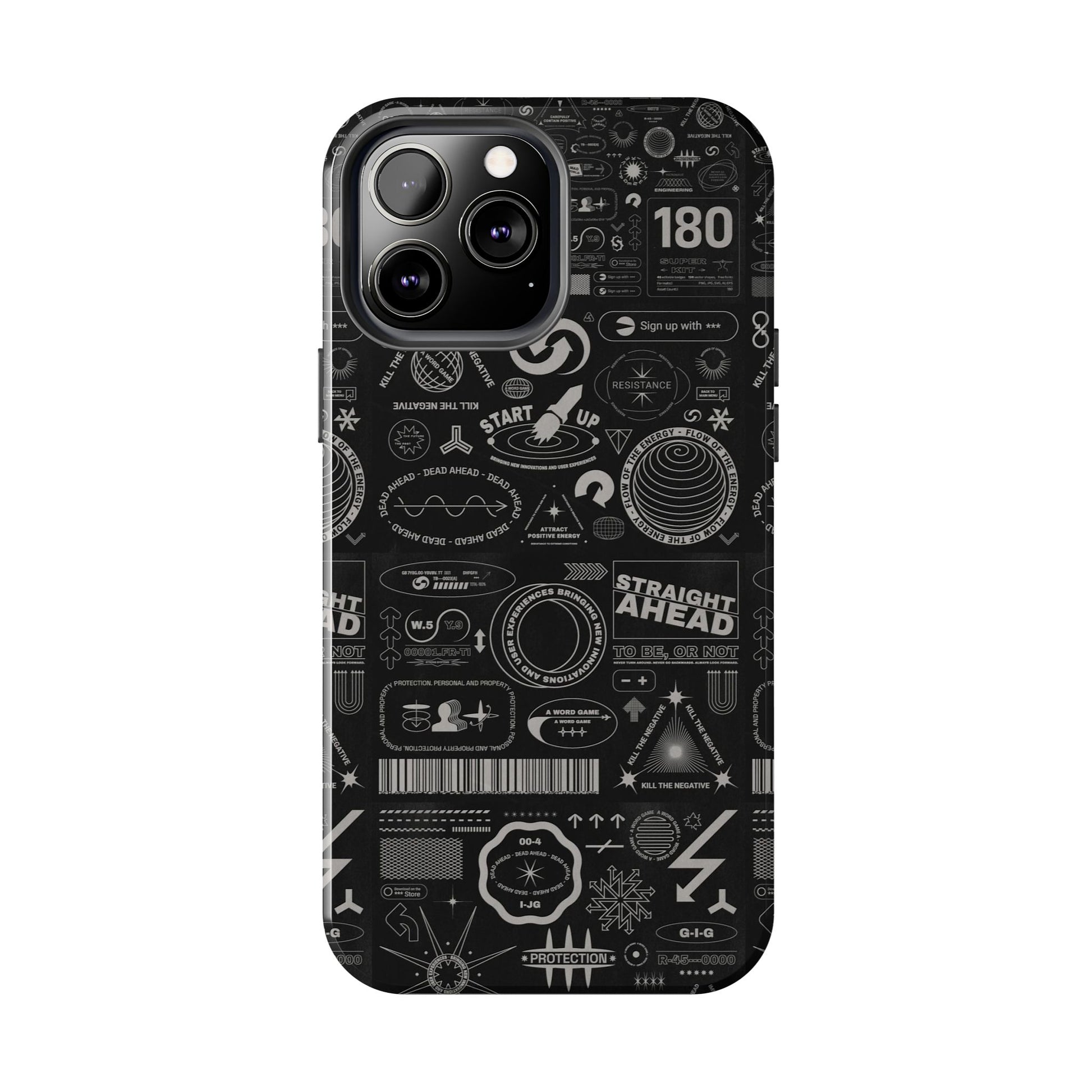 Graphics Text Phone case - BENJAMINS