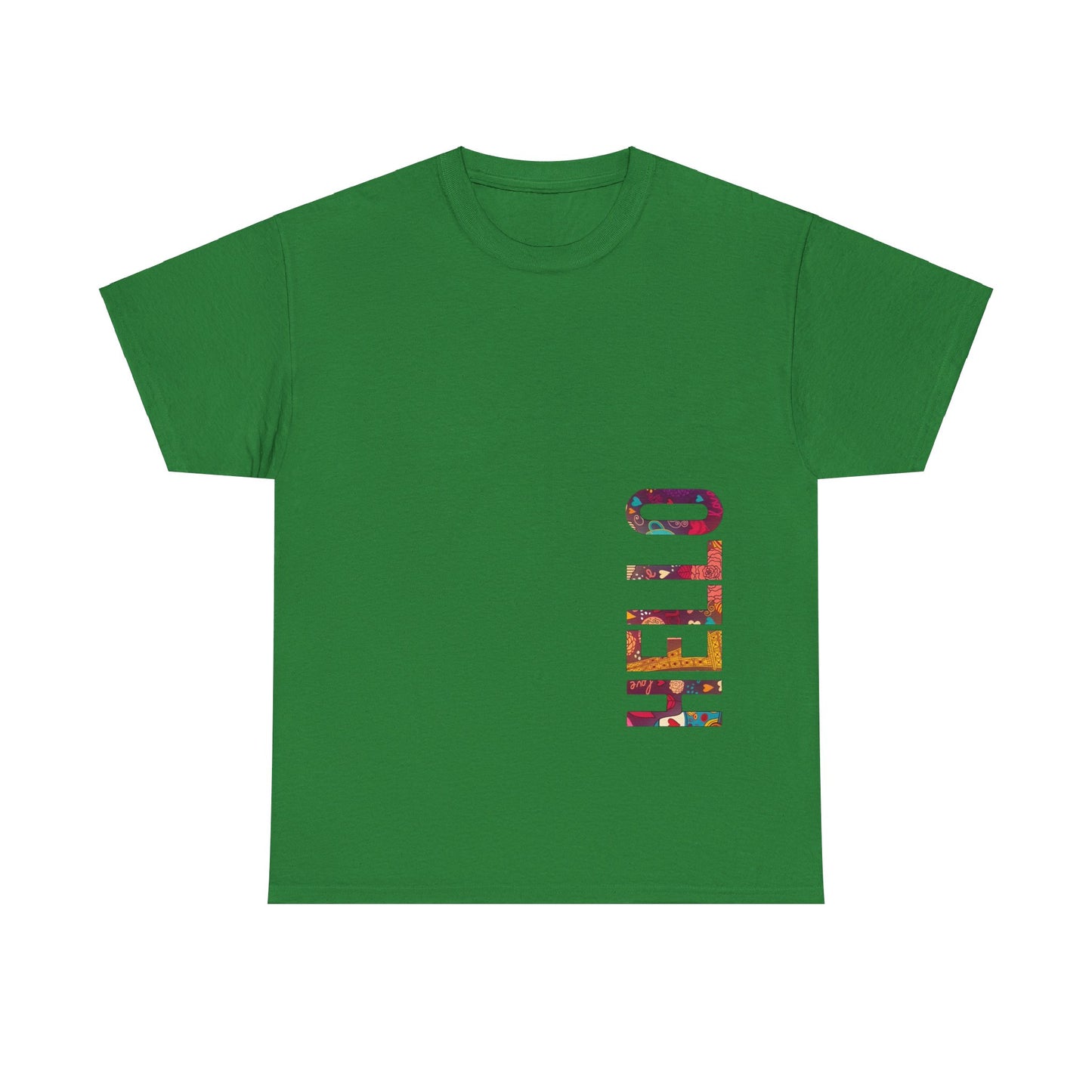 Hello Cotton Custom Tshirt - BENJAMINS Turf Green / S