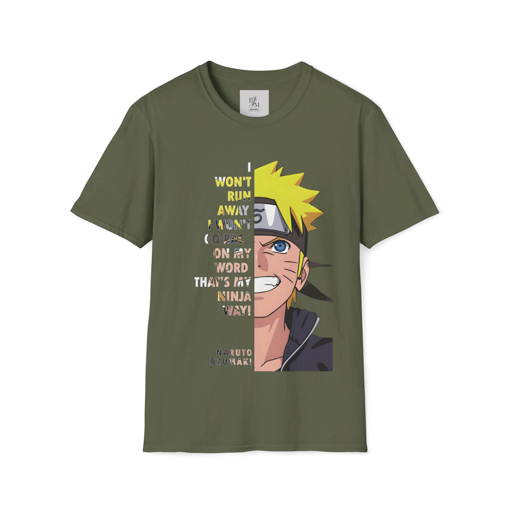 NARUTO Custom Tshirt - BENJAMINS