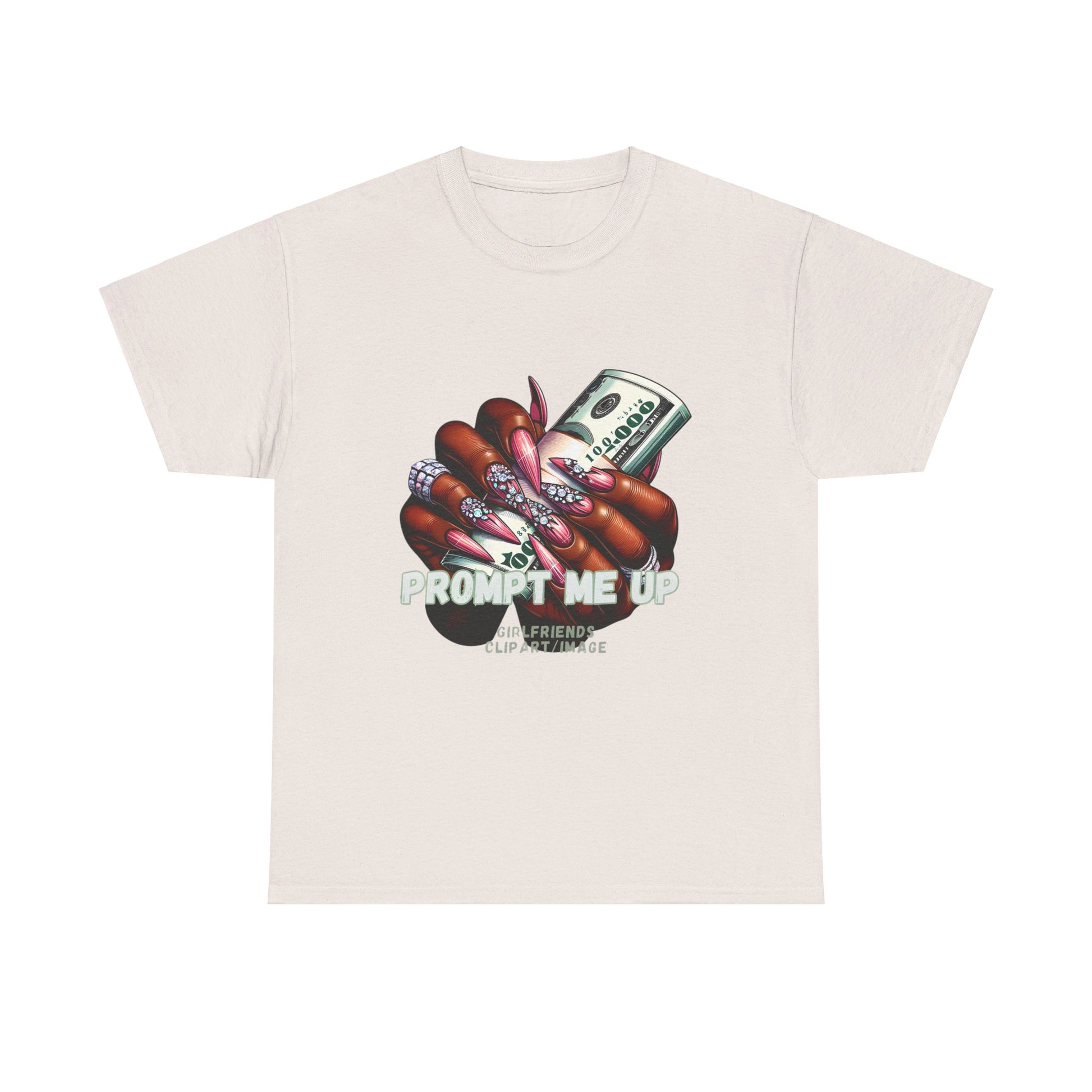 Prompt me Cotton Tee Tshirt - BENJAMINS