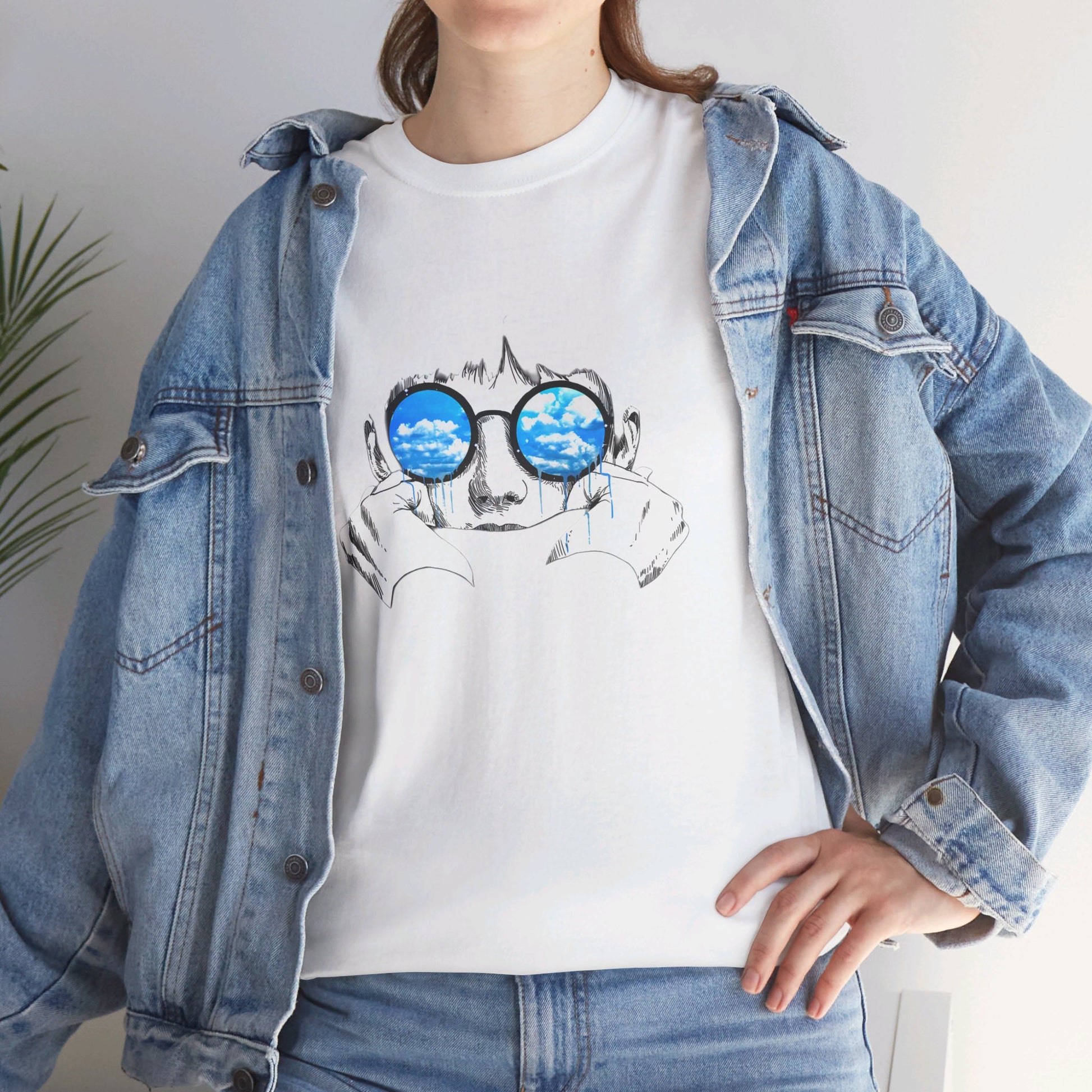 Beyond the eyes Cotton Tee Shirt - BENJAMINS