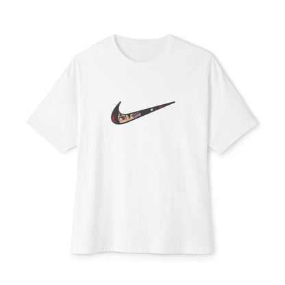 Nike Custom Oversized Tshirt - BENJAMINS White / XS