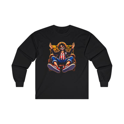 One oiece Long Sleeve T Shirt - BENJAMINS S / Black