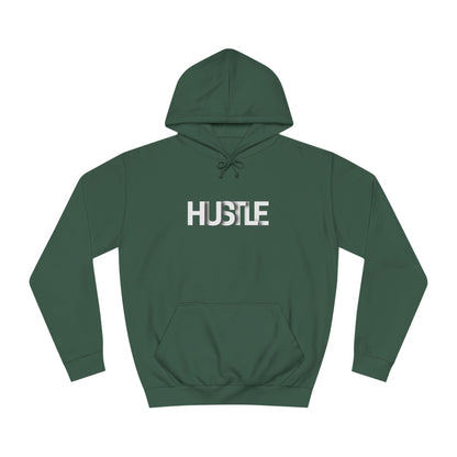 Hustle Custom Hoodie - BENJAMINS Bottle Green / XS