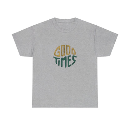 Good times Cotton Tee Shirt - BENJAMINS Sport Grey / S