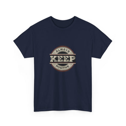 Be Positive Custom Tshirt - BENJAMINS Navy / S