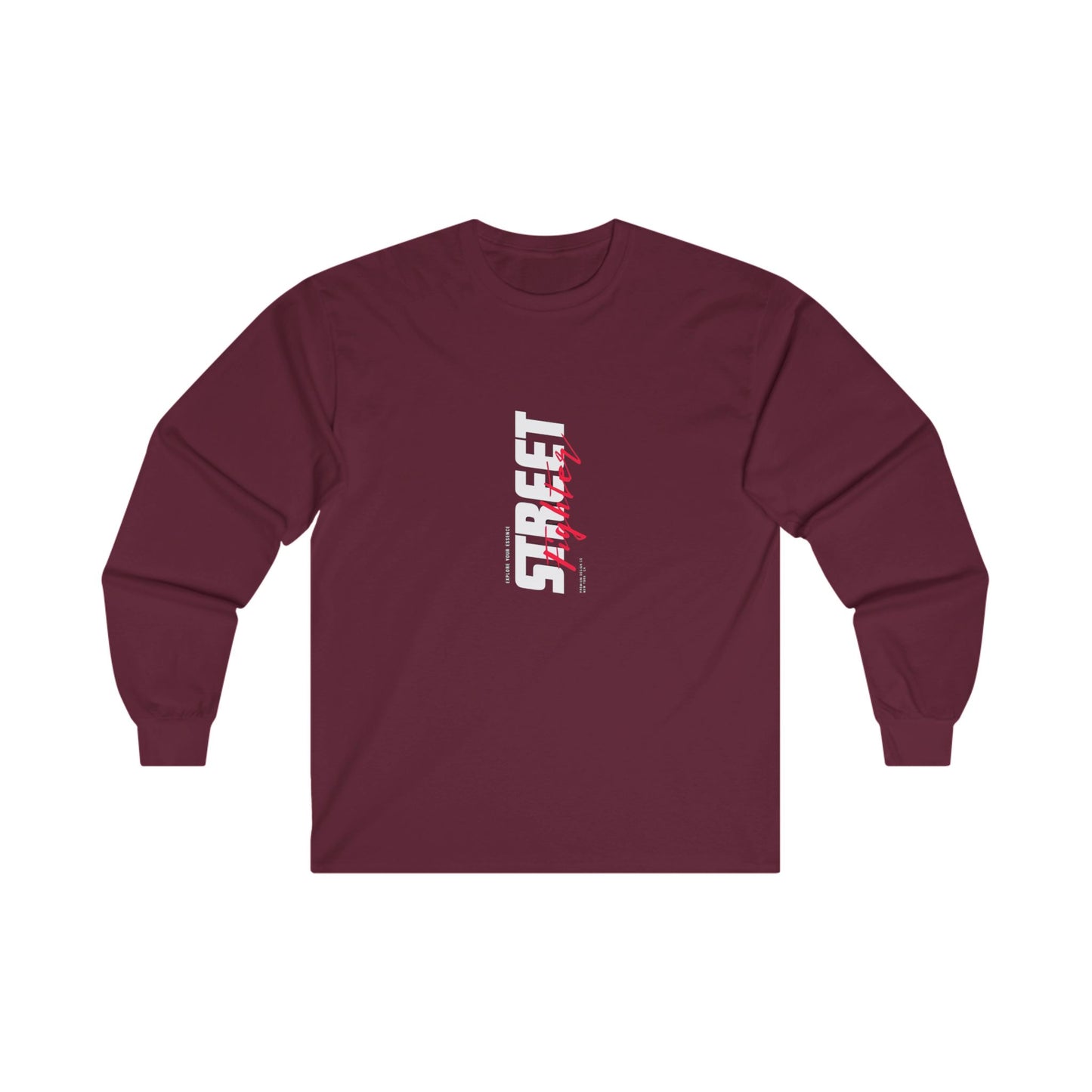 Long Sleeve T Shirt - BENJAMINS S / Maroon