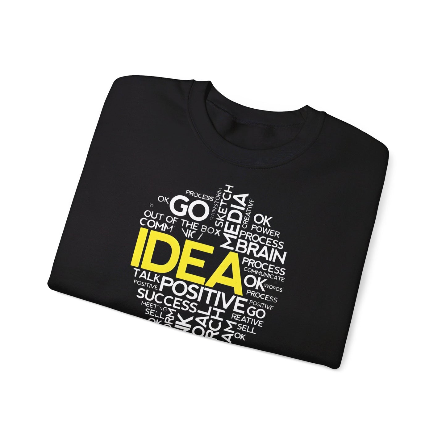 IDEA WORDART Crewneck Sweatshirt - BENJAMINS