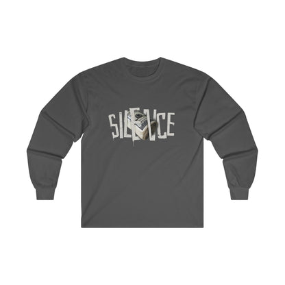 SILENCE Long Sleeve Tee - BENJAMINS S / Dark Heather