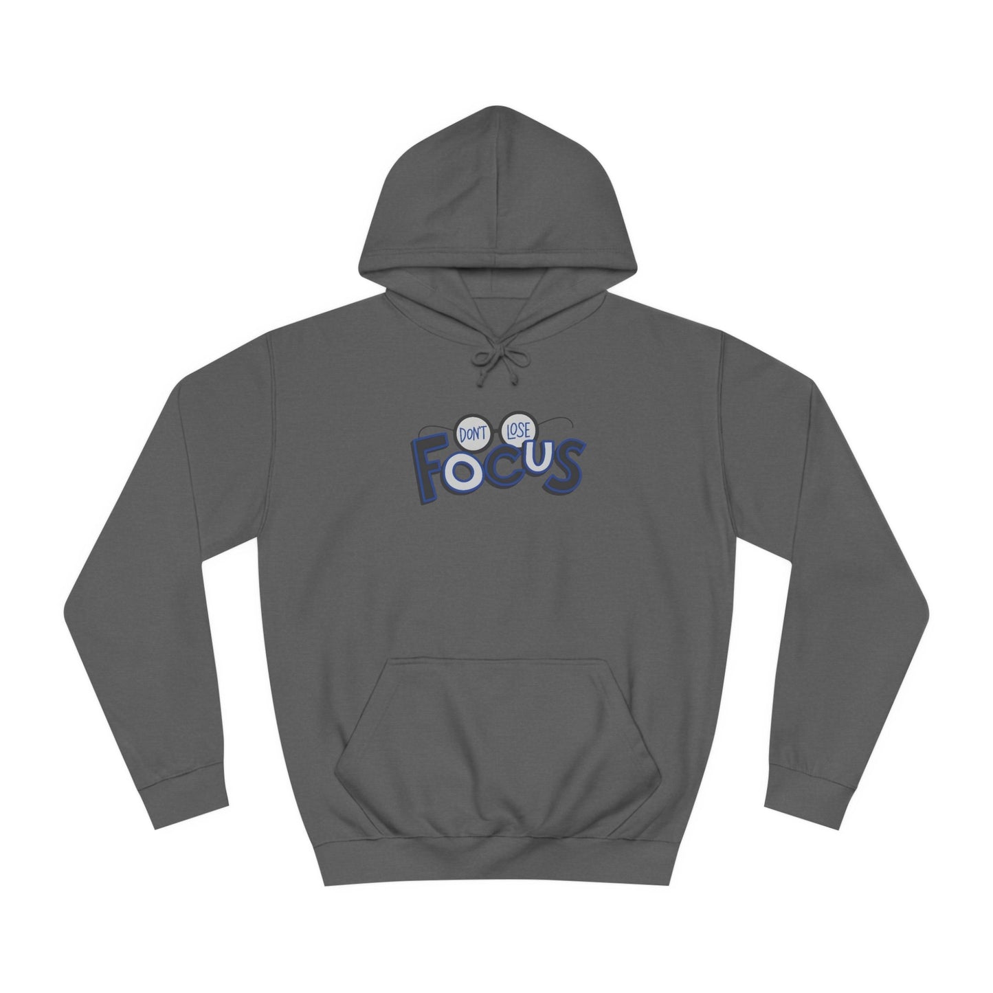 FOCUS College Hoodie - BENJAMINS Charcoal / XS