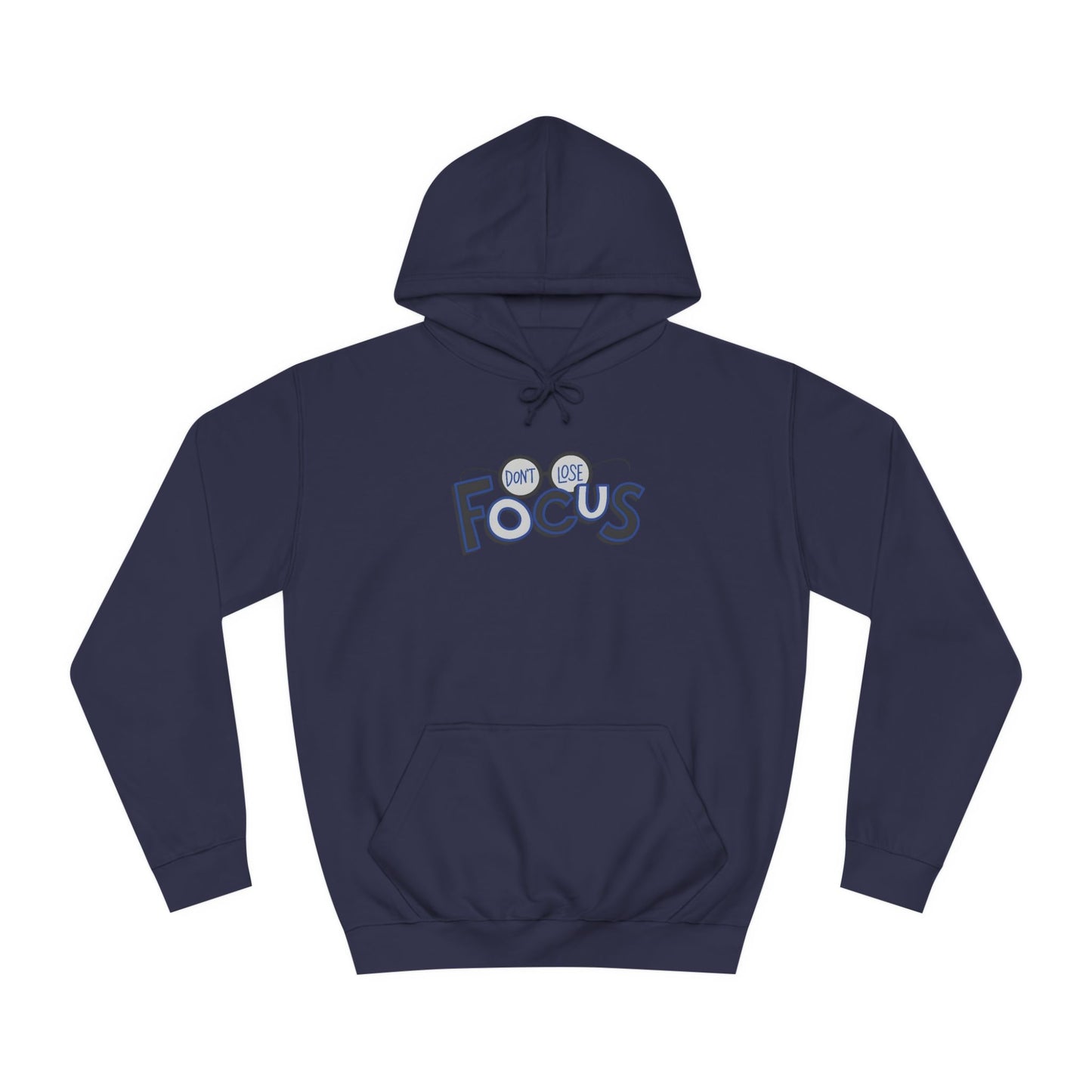 FOCUS College Hoodie - BENJAMINS Oxford Navy / XS