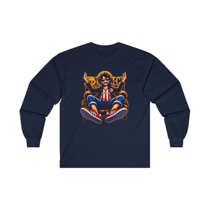 One oiece Long Sleeve T Shirt - BENJAMINS S / Navy