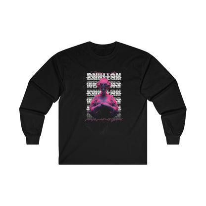 PINKY GIRL Long Sleeve Tee - BENJAMINS S / Black