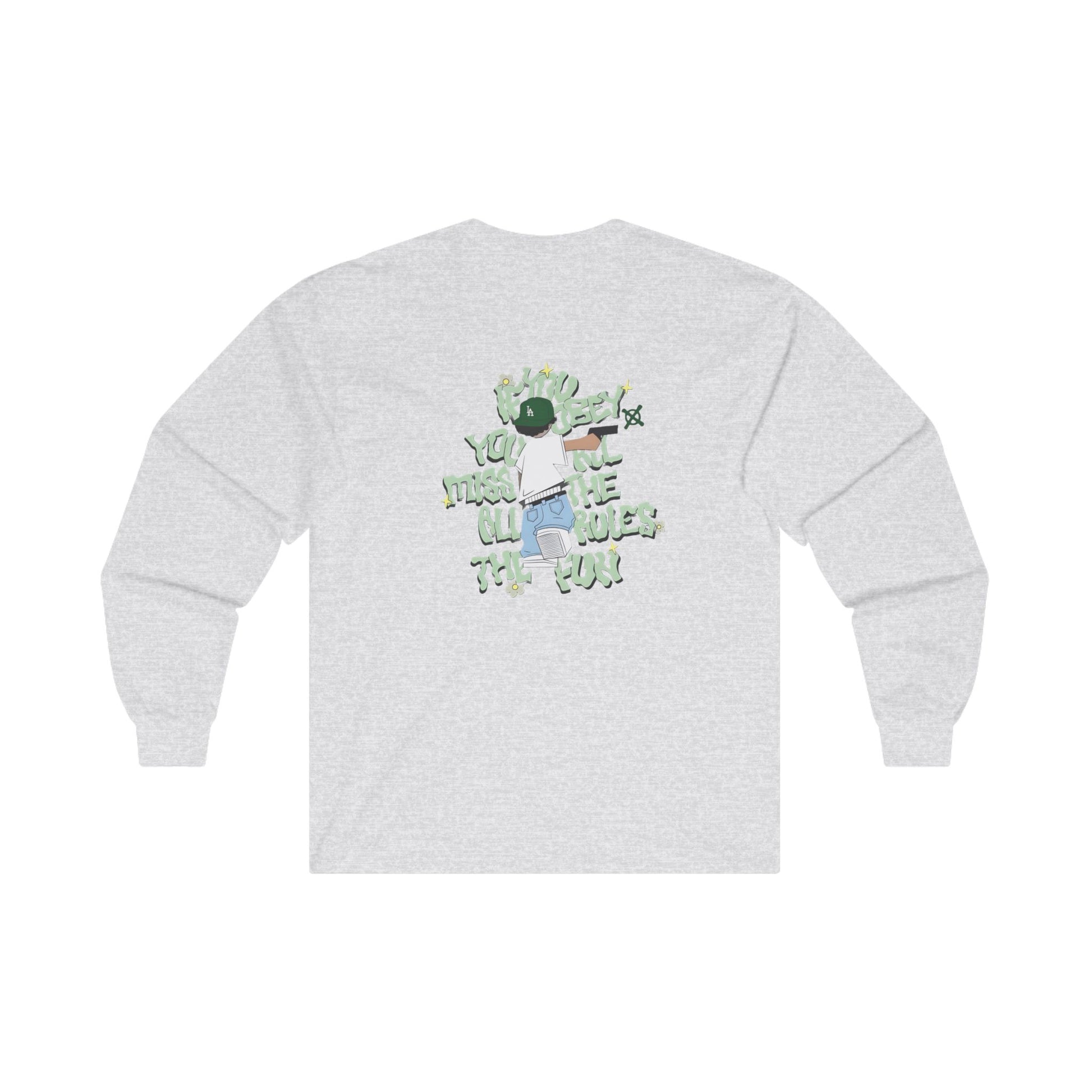 Long Sleeve T Shirt - BENJAMINS