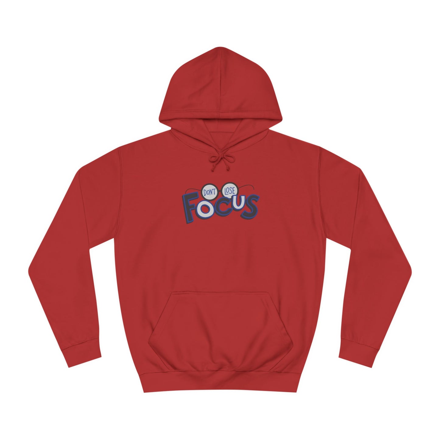 FOCUS College Hoodie - BENJAMINS Fire Red / XS