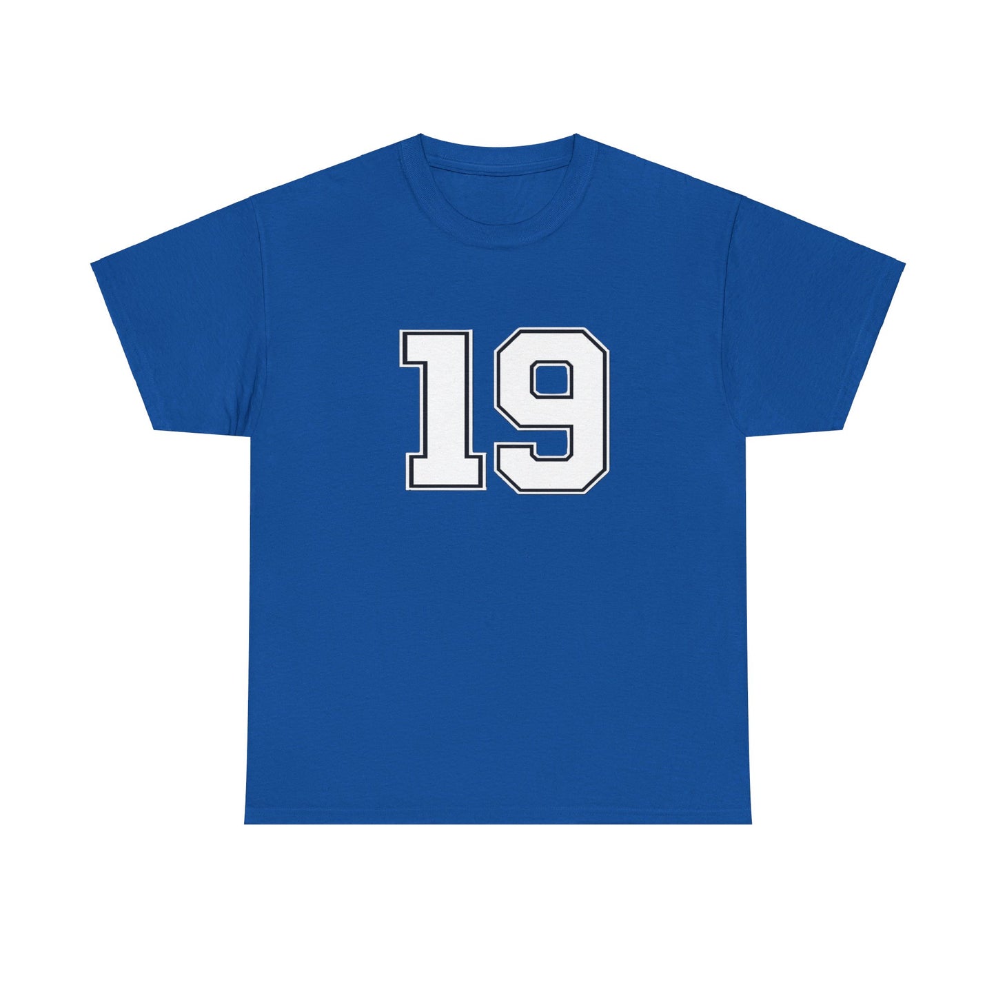 No. 19 Custom Tee Shirt - BENJAMINS Royal / S