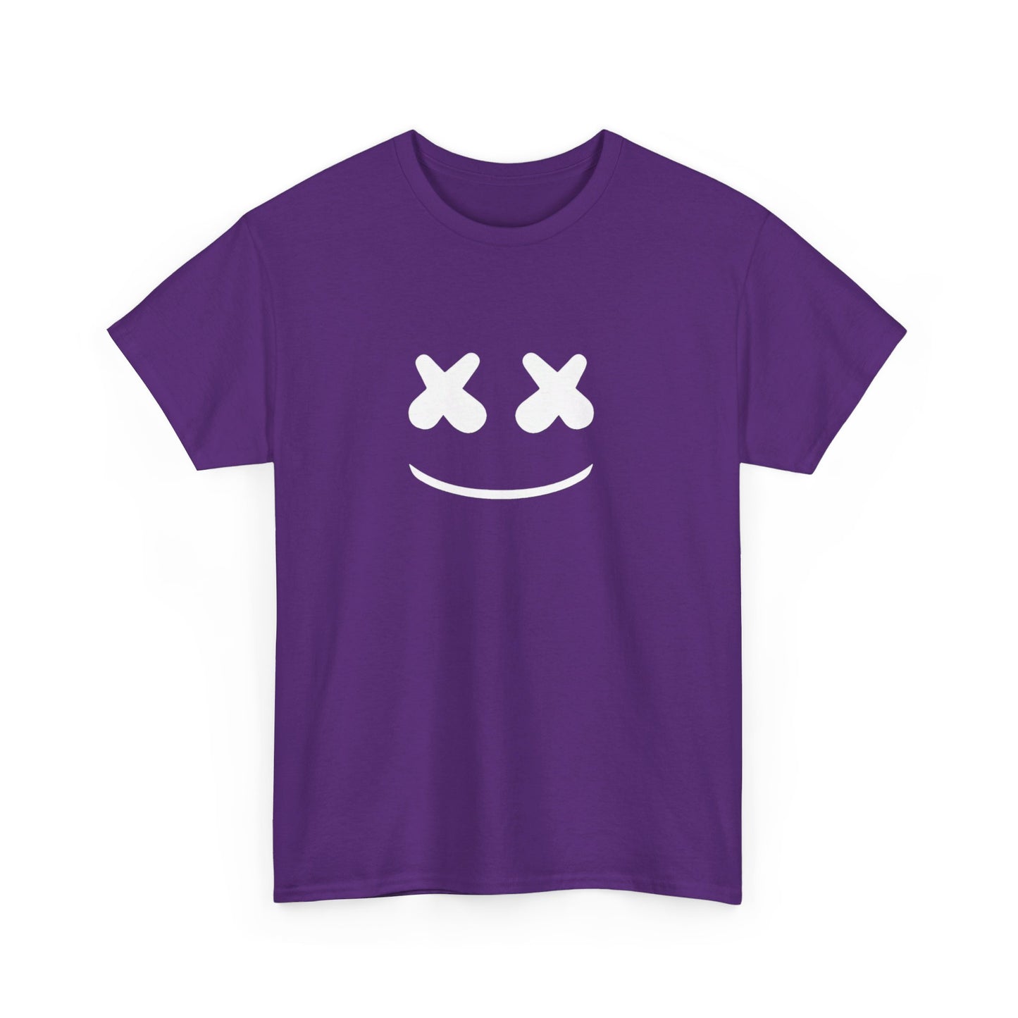 Smile Cotton Tee Shirt - BENJAMINS Purple / S