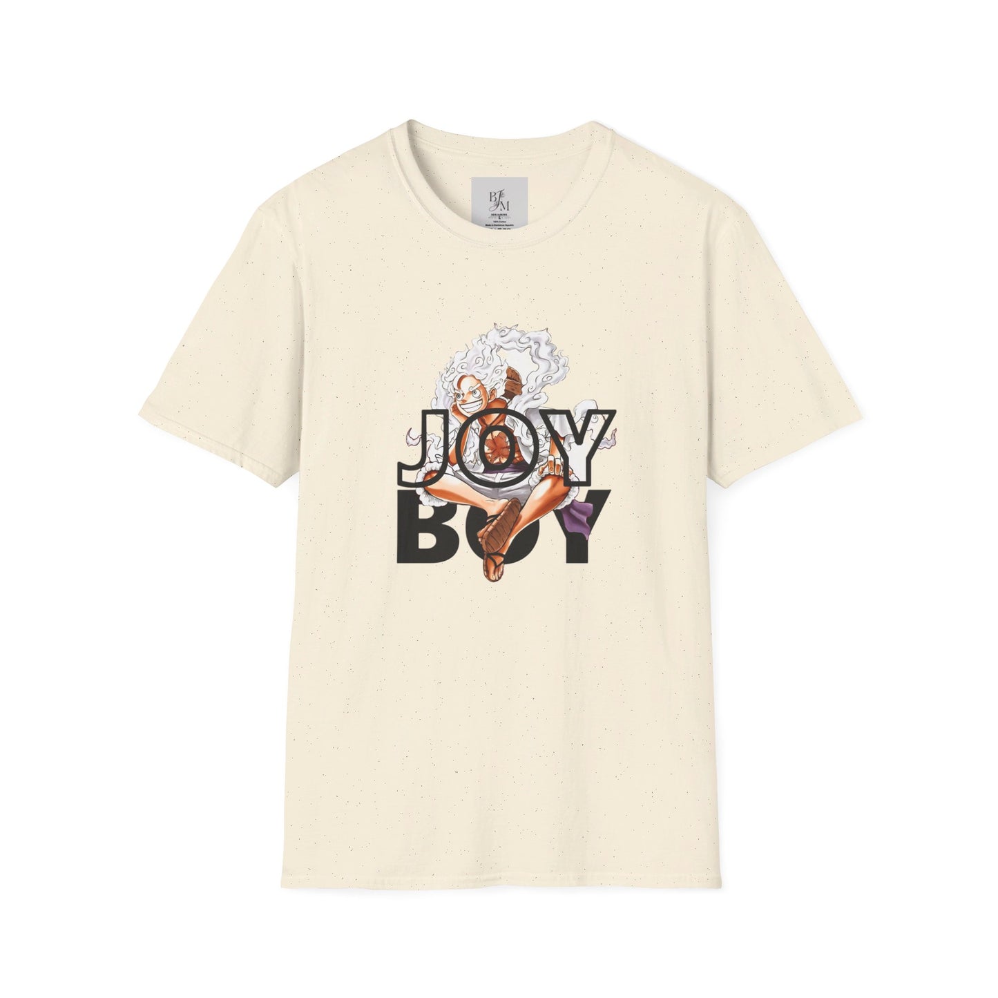 Luffy Boy Custom Tshirt - BENJAMINS Natural / S