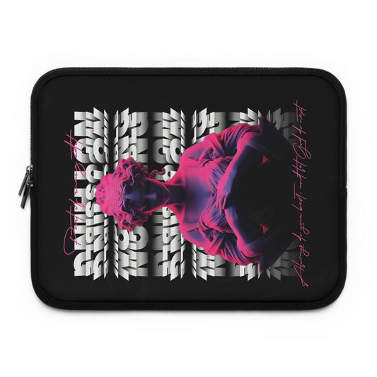 PINKY GIRL Laptop Sleeve - BENJAMINS Black / 13"