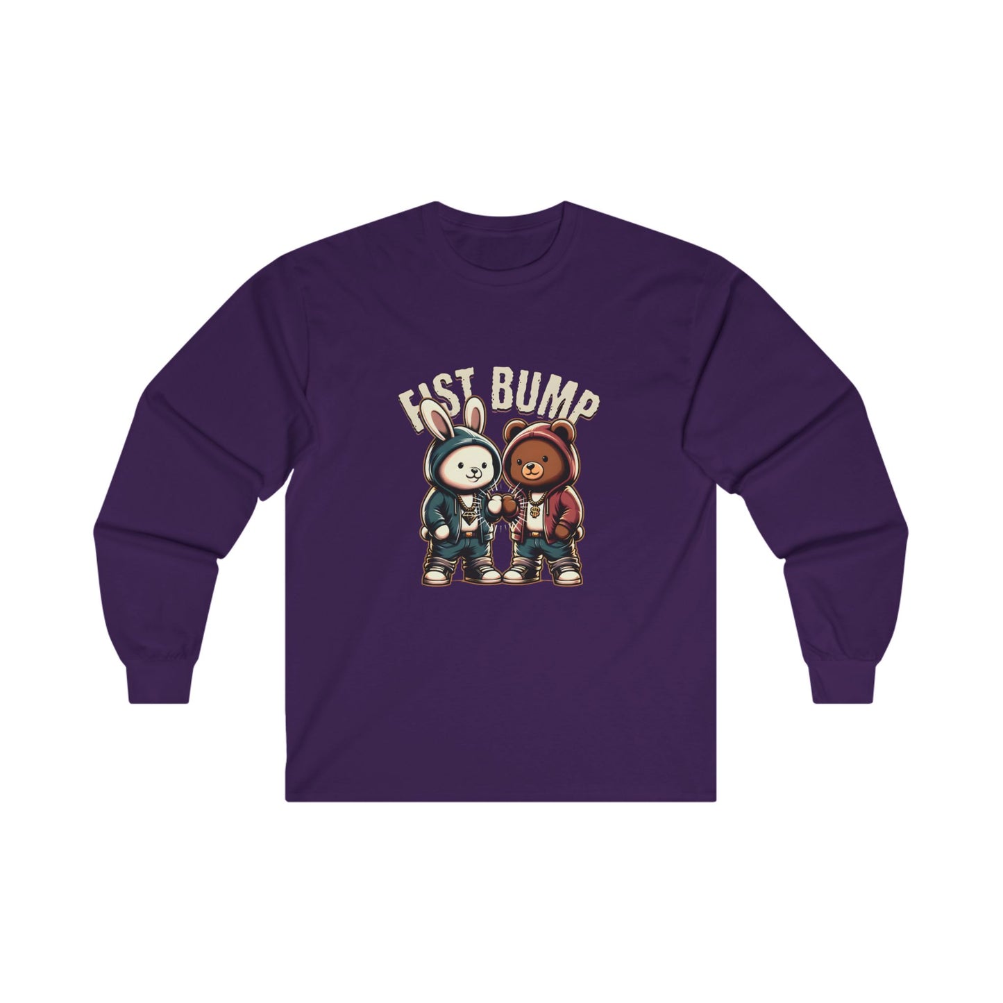 Long Sleeve T Shirt - BENJAMINS S / Purple