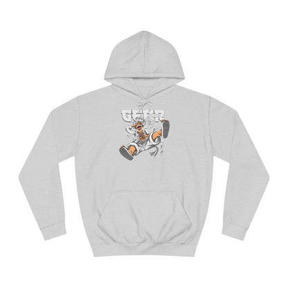 Custom Gear 5 luffy hoodie - BENJAMINS Heather Grey / XS