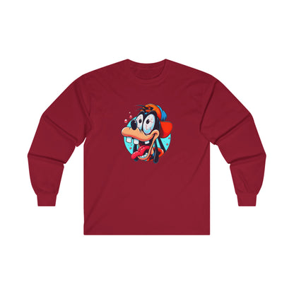 Long Sleeve T Shirt - BENJAMINS L / Cardinal Red