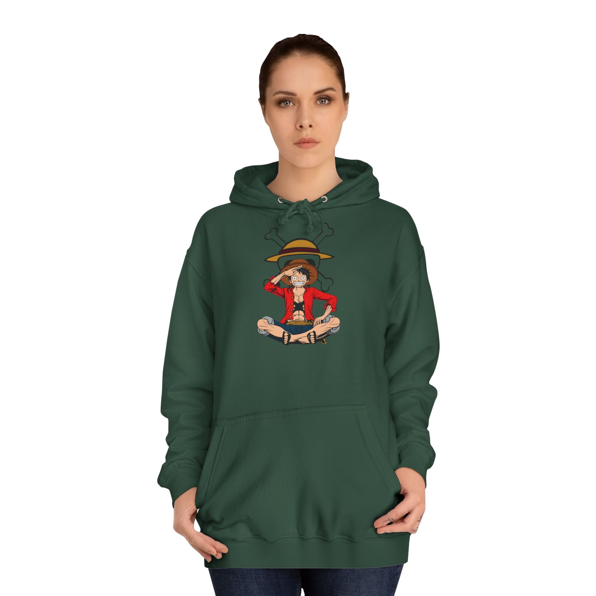 Luffy Custom Hoodie - BENJAMINS