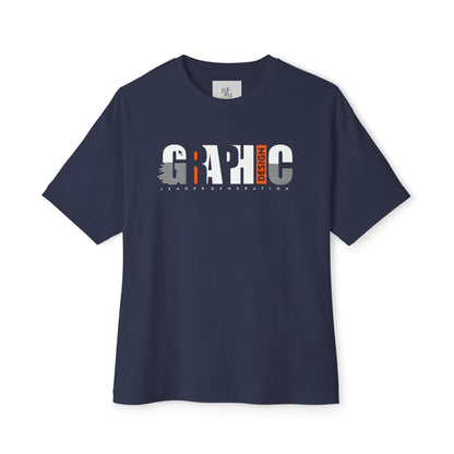 GRAPHIC Oversized Tshirt - BENJAMINS Navy / XS