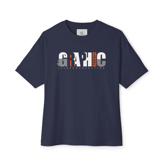 GRAPHIC Oversized Tshirt - BENJAMINS Navy / XS