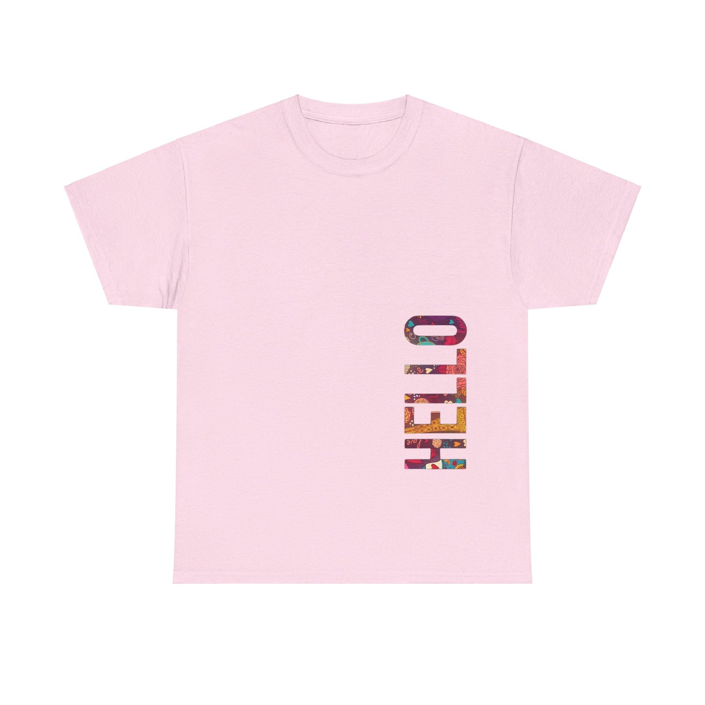 Hello Cotton Custom Tshirt - BENJAMINS Light Pink / S