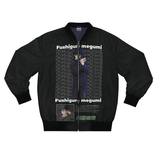 FUSHIGURO MEGUMI ANIME, Men's Bomber Jacket - BENJAMINS XS