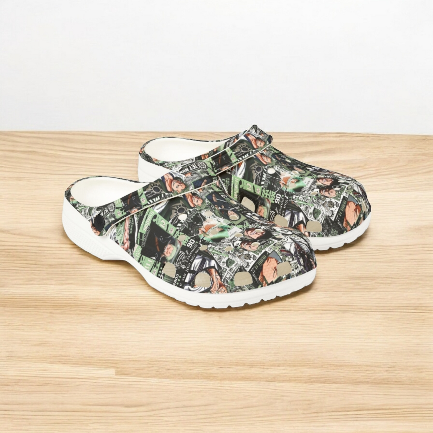 Zoro Print Crocs