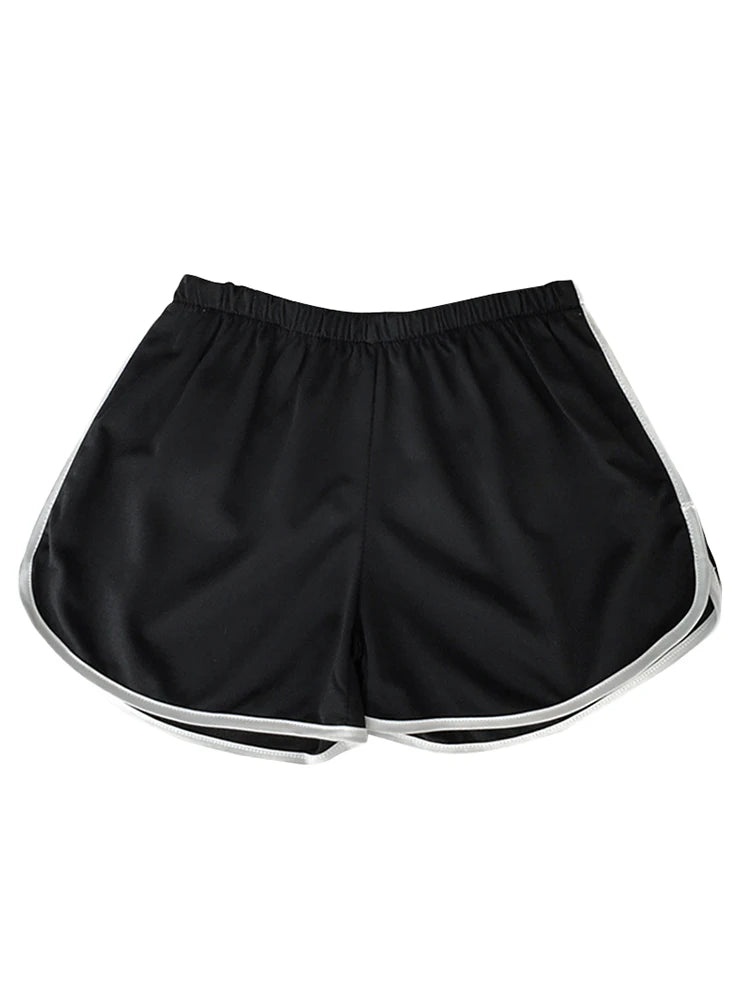 Striped Sports Shorts for Women - BENJAMINS