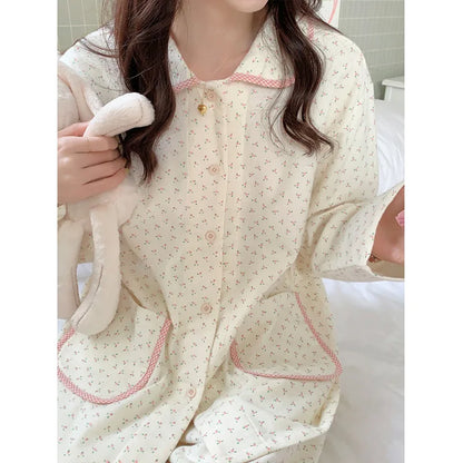 Sleepwear Pajamas For Summer - BENJAMINS Peach / XL