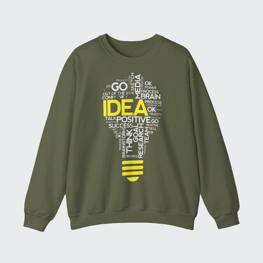 IDEA WORDART Crewneck Sweatshirt